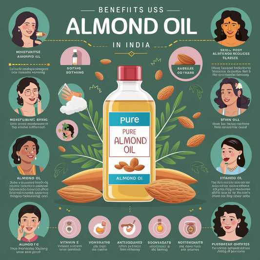 Benefits of Using Almond Oil in India