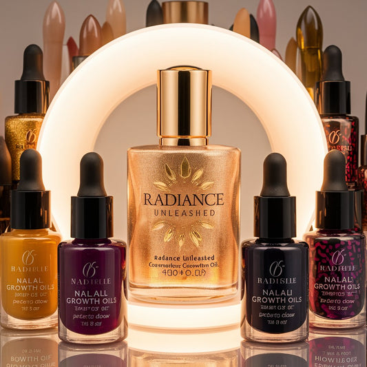 Radiance Unleashed: Cosmetics and Nail Growth Oil for Perfect Glow