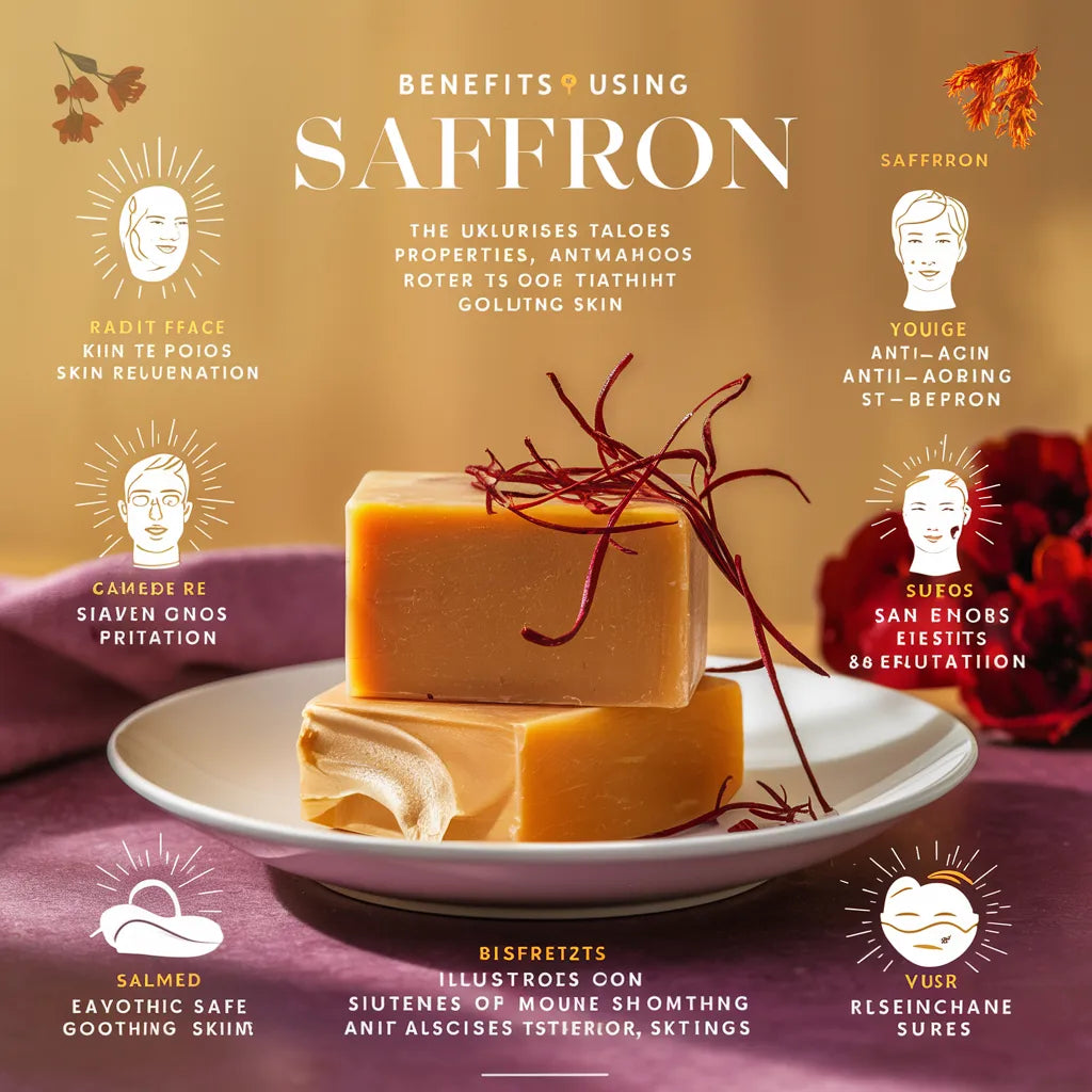 Benefits of Using Saffron Soap