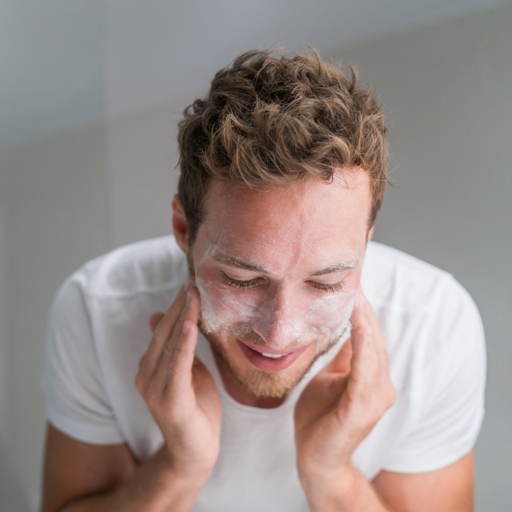 Organic face wash for dry skin