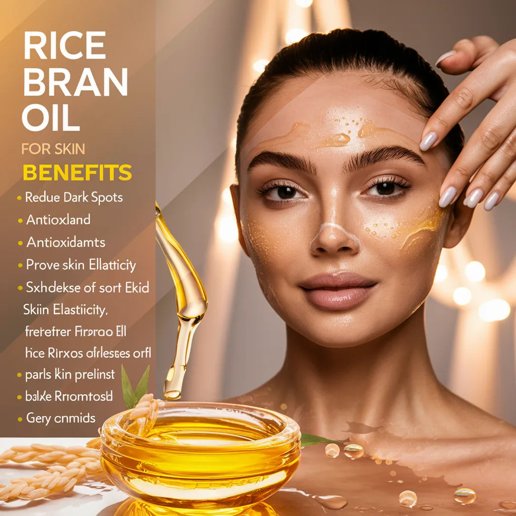 benefits of rice bran oil for skin