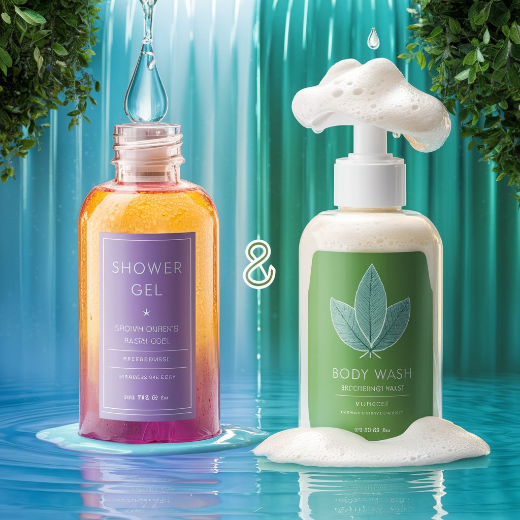 What is shower gel vs body wash litchi siciliani