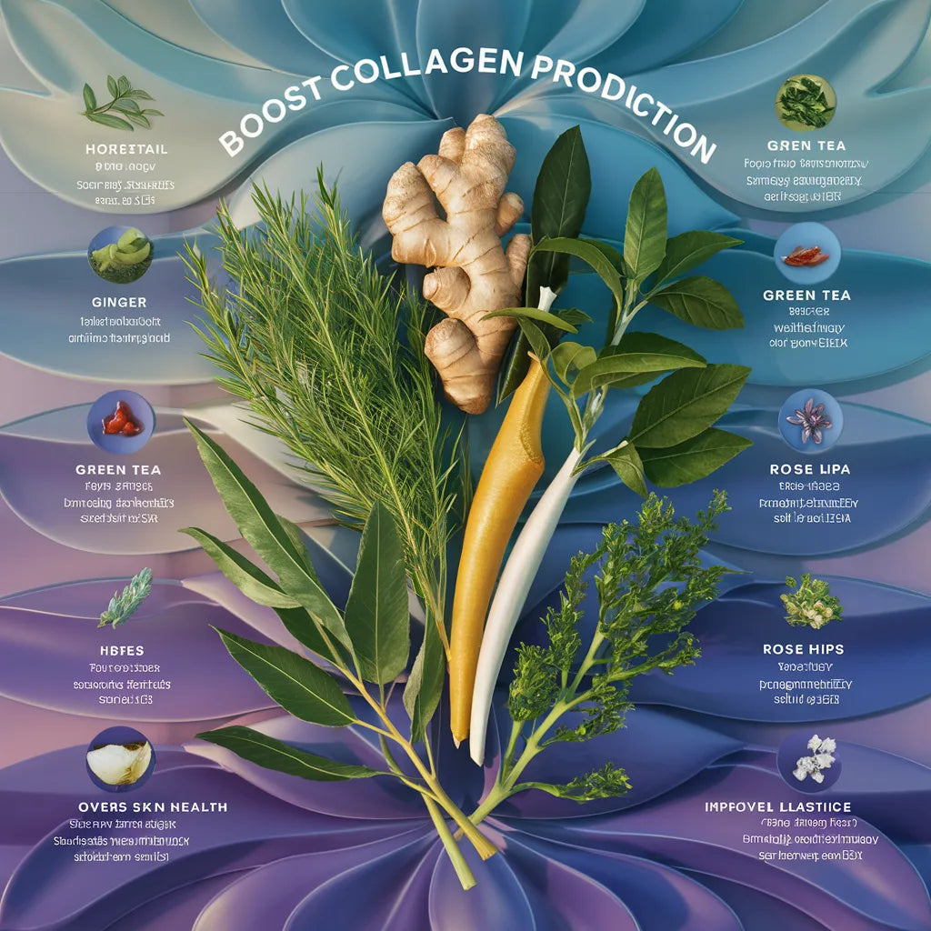 Top Herbs to Boost Collagen Production