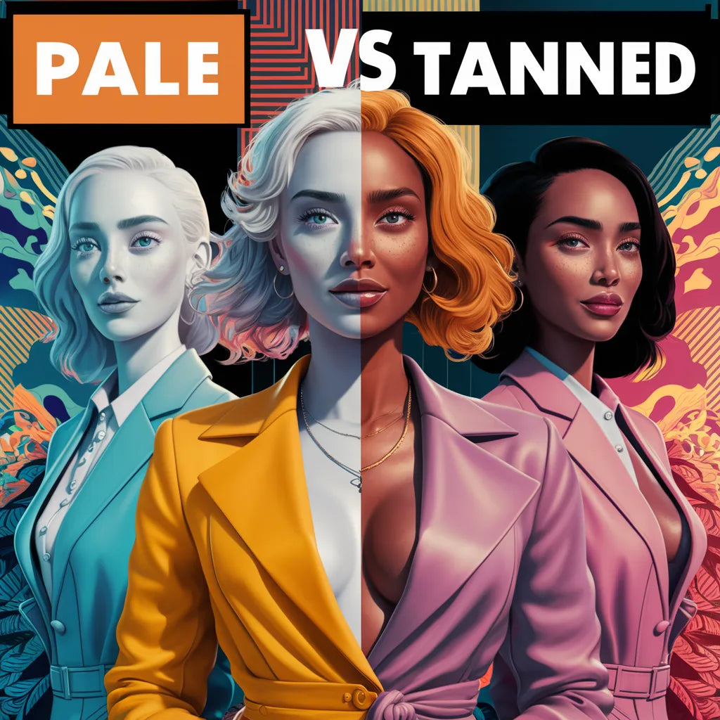 Debunking Myths: Pale vs Tanned Skin