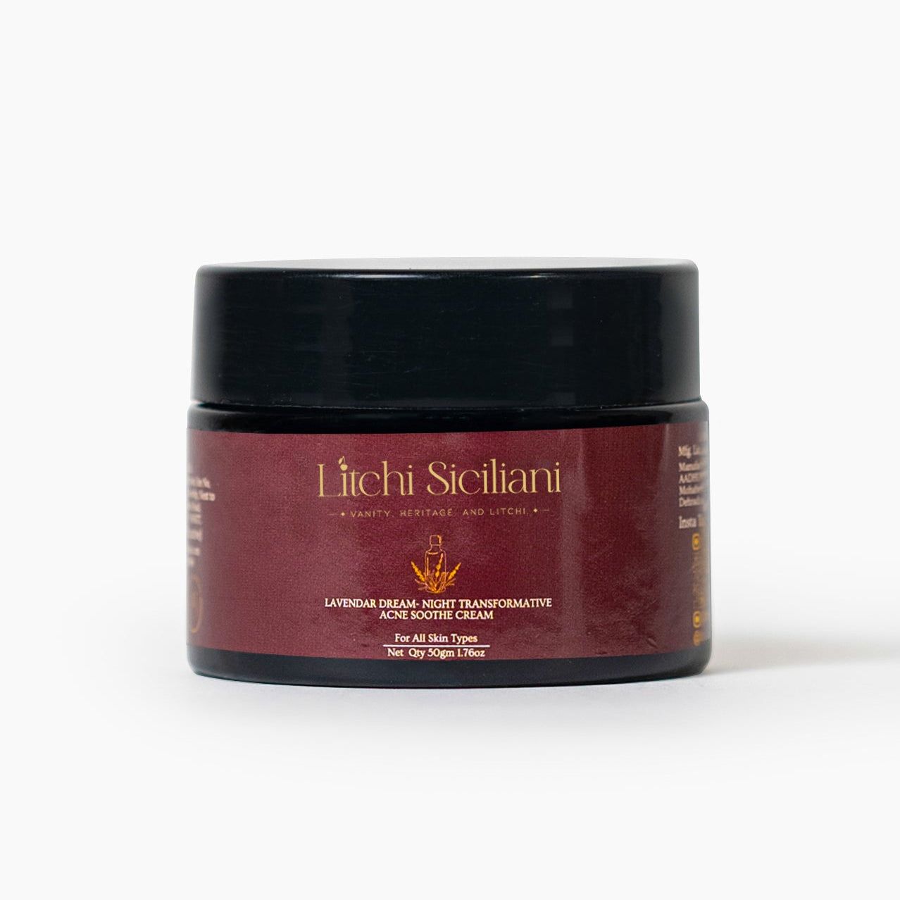 Lavendar Dream- Night Transformative Acne Soothe Cream
